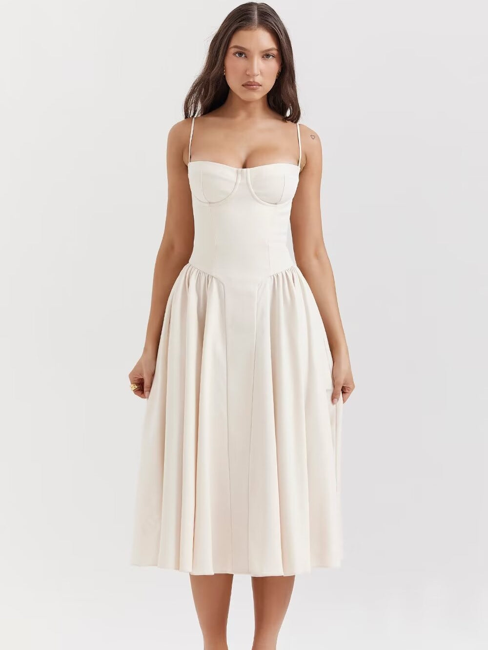 Vestido Midi Meia Bella Curve