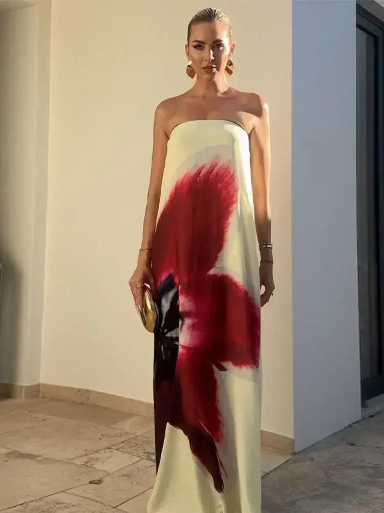 Vestido Scarlet Elegance