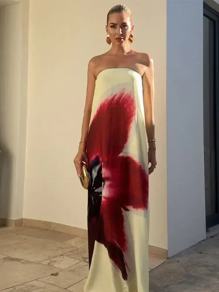 Vestido Scarlet Elegance